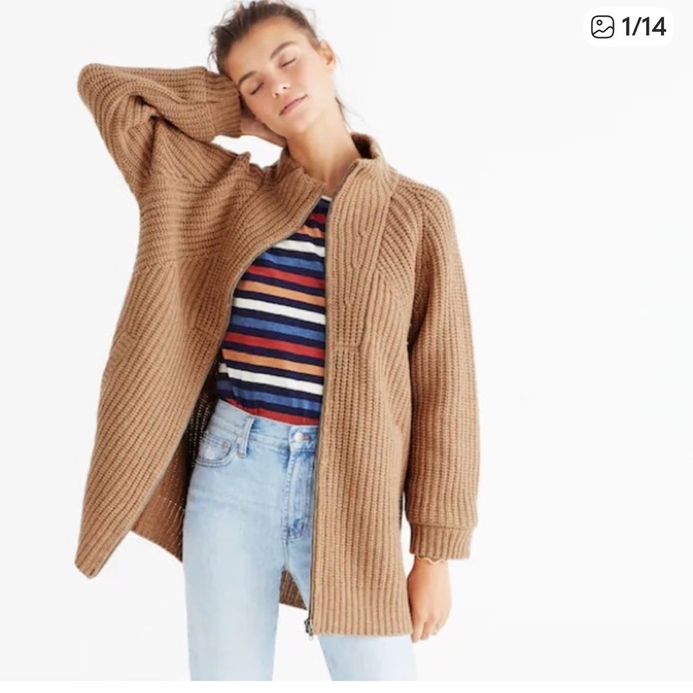 Madewell Tan Women's Cardigan Sweater